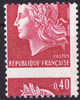 3282# Y&T N° 1536B MARIANNE CHEFFER NEUF SANS GOMME TRES BELLE VARIETE DE DECENTRAGE Cote 70 Euros - Unused Stamps