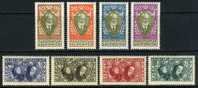 Liechtenstein #82-89 XF Mint Hinged Set From 1928 - Neufs