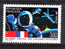 FRANCE / 1989 / Y&T N° 2571 ** : Vol Spatial Franco-soviétique - Gomme D´origine Intacte - Ungebraucht