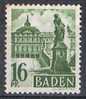 BADEN, 16 Pf.  Zona Francesa Ocupacion , Michel Num 6 ** - Baden