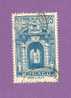 MONACO TIMBRE N° 313A OBLITERE PORTE DU PALAIS 25F BLEU - Used Stamps