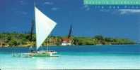 Nouvelle Calédonie - (J) CPM ** Neuve - Editions SOLARIS Panoramique N° CV204 - Pirogue Ile Des Pins - Nieuw-Caledonië