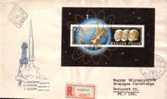 1962. HUNGARY,. Space Flight S/S .- Registered, FDC - FDC