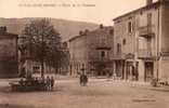 LUC-en-DIOIS. Place De La Fontaine. (café Du Progrès, Enfants, Enseigne Jph Garcin, Publicité BYRRH, Animation). - Luc-en-Diois