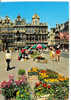 BRUXELLES - Grand´Place, Le Roi D´Espagne, La Brouette, Le Sac - Marché Aux Fleurs - Markten