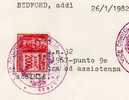 1960 LIRE - MARCA DA BOLLO  " CONSOLARE "  -  Lire 2.000  Su Documento - Fiscale Zegels