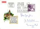 SAINT WOLFGANG-INT ART EXHIBITION-FDC-SPEC POSTMARK-1000 ANNIV -AUSTRIA-1976 - Cartas & Documentos