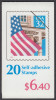 !a! USA Sc# 2921a MNH BOOKLET(20) - Flag On Porch - 1981-...