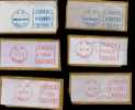 ATM Frama (labels)   E-stamps , (    Beijing , A Series , 6 Pcs ) - Machine Labels [ATM]