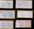 ATM Frama (labels)   E-stamps , (    Beijing , A Series , 6 Pcs ) - Automatenmarken [ATM]