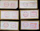 ATM Frama (labels)   E-stamps , (    Beijing , A Series , 6 Pcs ) - Viñetas De Franqueo [ATM]