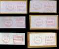 ATM Frama (labels)   E-stamps , (    Beijing , B Series , 6 Pcs ) - Machine Labels [ATM]