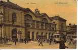 PARIS GARE MONTPARNASSE (TRAMWAY ,OMNIBUS,PERSONNAGES)  REF 20743 - Transport Urbain En Surface