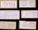 ATM Frama (labels)   E-stamps , (    Beijing , E  Series , 6 Pcs ) - Timbres De Distributeurs [ATM]