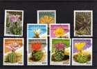 Bénin - Tanzanie : Joli Petit Lot De Timbres "cactus En Fleurs" Oblitérés - Cactusses