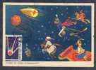 Russia USSR 1958 Space Fairy Tale Heros Card - Storia Postale