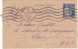 France Entier Postal CL1  - 365            1938 - Letter Cards