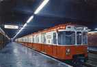 MILANO METROPOLITANA METRO TRENO TRAIN VIAGGIATA COME DAFOTO - U-Bahnen