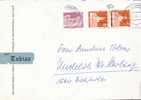 Cover / Brief / Lettre 1961 Mi 141 Post Office, Pair Mi 187 City Hall Neuköln - Briefe U. Dokumente