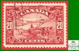 Canada # 157 Scott - Unitrade - O - 20 Cents - Harvesting Wheat / Moisson Du Blé - Used Stamps