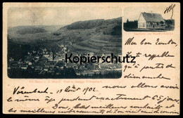 ALTE POSTKARTE VÖHRENBACH GASTHAUS ZUR FRIEDRICHSHÖHE POST & STATION  Voehrenbach Cpa Postcard AK Ansichtskarte - Furtwangen