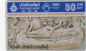 Thailand, T 046, Narai Stone Carving 2/4. - Thaïland