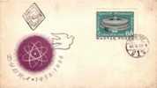 Hungary - FDC - 1966. Nuclear Institute, Dubna - FDC