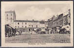 ARDENNES - Marktplatz Von Vouziers (carte Allemande + Cachet Allemand) - Vouziers