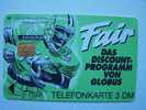 Nice Chip Low Tirage AMERICAN FOOTBALL Card Carte Karte From GERMANY Allemagne Deutschland. O 023 02.99 4.500 Fair 3 DM - O-Series : Séries Client