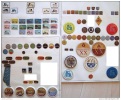 Nice Collection Of 107 Different AUTO Thematic Pins From USSR Lithuania Litauen & Poland Polen Pologne. Cars Voiture KFZ - Lotes