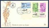 Israel FDC - 1960, Philex Nr. 202-210,  *** - Full Tab - Mint Condition - - FDC