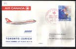 VER862 - CANADA , AIR CANADA First Flight Toronto Zurich 28/4/1976 - First Flight Covers