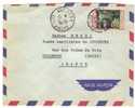 Timbre COTE D'IVOIRE Par Avion 1958 - Storia Postale