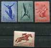 Bulgaria 1954 Sc 869-2 MI 928-1 MNH Sport CV 12 Euro - Unused Stamps
