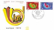 FRENCH ANDORRA  1973 EUROPA CEPT FDC - 1973