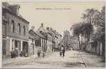 SAINT RIQUIER - Route De Doullens - Café Du Progrès - Saint Riquier