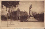 Algerie-Carte Postale 1929- Saida-L´Hotel De Ville Et Le Monument - 2/scans - Saïda