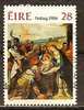 IRELAND 1986 Christmas - 28p. - "Adoration Of The Magi" (Frans Francken III)  FU - Usados