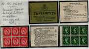 Grossbritannien - September 1955, Markenheftchen Mi. Nr. 19 I. - Postzegelboekjes
