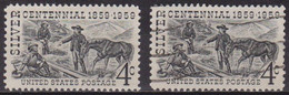 Découverte Des Mines D'argent - ETATS UNIS - Prospecteurs - N° 669 - 669 ** - 194 - Unused Stamps