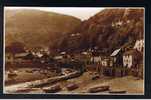 RB 697 - Judges Real Photo Postcard Lynmouth Harbour & Houses Devon - Lynmouth & Lynton