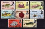 Mauritius - 1969 - Sealife (Part Set) - Used - Maurice (1968-...)