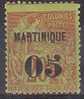 £5 -  MARTINIQUE -   N° 4 - NEUF - Autres & Non Classés