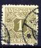 ##Denmark 1907. Newspaper Dues. Michel 1X. Cancelled(o) - Strafport