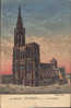 Germany-Postcard 1905-Strassburg- La Cathedrale - 2/scans - Strasburg