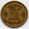 MAROCCO 20 FRANCS 1371 - Maroc