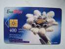 Nice FLOWERS Fleurs Blumen Card Carte Karte From BULGARIA Bulgarie Bulgarien. 400 Units Tirage 40.000 10/97 BulFon Chip - Bulgarie