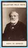 Collection Felix Potin - 1898 - REAL PHOTO - Henri De Bornier, Homme De Lettres - Félix Potin