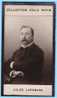 Collection Felix Potin - 1898 - REAL PHOTO - Jules Lefebvre, Artiste Peintre - Félix Potin