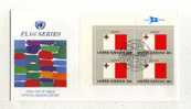 - SUISSE NU GENEVE . FDC FLAG SERIES . MALTA . CACHET 25/9/1981 - FDC